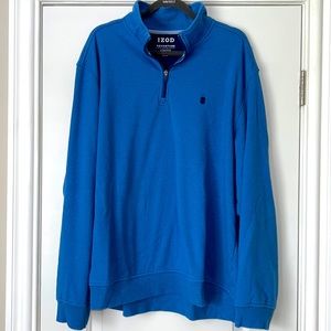 Izod 1/4 zip soft fleece pullover